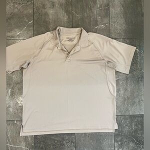 Men's Beige Polo Shirt size 2xl like new